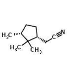 CAS#: 175416-59-8, [(1R,3R)-2,2,3-Trimethylcyclopentyl]Acetonitrile