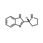 CAS#: 175530-90-2, 2-[(2R)-2-Pyrrolidinyl]-1H-Benzimidazole
