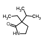 CAS#: 175698-08-5, 3-Ethyl-3-Isopropyl-2-Pyrrolidinone