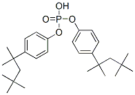 CAS#: 1758-45-8, Bis[p-(1,1,3,3-Tetramethylbutyl)Phenyl] Hydrogen Phosphate