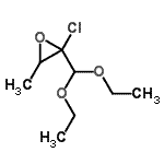 CAS 登录号：175983-09-2， 2-氯-2-(二乙氧基甲基)-3-甲基环氧乙烷