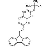CAS#: 176039-39-7, {[(9H-Fluoren-9-Ylmethoxy)Carbonyl]Amino}({[(2-Methyl-2-Propanyl)Oxy]Carbonyl}Amino)Acetic Acid