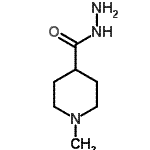CAS#: 176178-88-4, 1-Methyl-4-Piperidinecarbohydrazide
