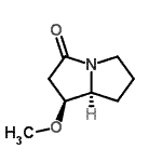 CAS#: 176242-19-6, (1S,8S)-1-Methoxy-1,2,5,6,7,8-Hexahydropyrrolizin-3-One