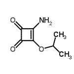 CAS#: 176261-90-8, 3-Amino-4-Isopropoxy-3-Cyclobutene-1,2-Dione