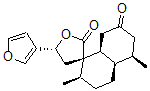 CAS#: 17633-81-7, (4R,4aR,5'R,7R,8R,8aS)-5'-(3-Furyl)-4,7-dimethyl-spiro[decalin-8,3'-tetrahydrofuran]-2,2'-quinone