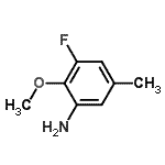 CAS#: 1764-81-4, 3-Fluoro-2-Methoxy-5-Methylaniline