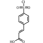 CAS#: 17641-30-4, (2E)-3-[4-(Chlorosulfonyl)Phenyl]Acrylic Acid