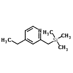CAS#: 176643-23-5, 4-Ethyl-2-[(Trimethylsilyl)Methyl]Pyridine