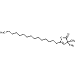 CAS#: 176665-09-1, 4,4-Dimethyl-2-Pentadecyl-1,3-Oxazol-5(4H)-One