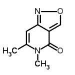 CAS#: 176683-51-5, 5,6-Dimethyl[1,2]Oxazolo[4,3-c]Pyridin-4(5H)-One