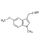 CAS#: 176688-98-5, (5-Methoxy-1-Methyl-1H-Indol-3-Yl)Acetonitrile