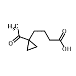 CAS#: 176791-01-8, 4-(1-Acetylcyclopropyl)Butanoic Acid