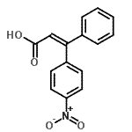 CAS#: 17683-99-7, (2Z)-3-(4-Nitrophenyl)-3-Phenylacrylic Acid