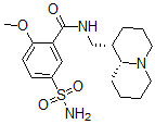 CAS#: 177027-05-3, N-[[(1S,9aR)-2,3,4,6,7,8,9,9a-Octahydro-1H-Quinolizin-1-Yl]Methyl]-2-Methoxy-5-Sulfamoylbenzamide
