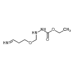 CAS#: 177030-59-0, Ethyl 2-[(3-Iminopropoxy)Methyl]Hydrazinecarboxylate