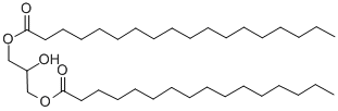 CAS 登录号：17708-08-6， 2-羟基-3-[(1-氧代十六烷基)氧基]丙基十八烷酸酯