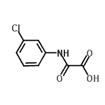 CAS#: 17709-99-8, [(3-Chlorophenyl)Amino](Oxo)Acetic Acid