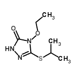 CAS#: 177175-52-9, 4-Ethoxy-5-(Isopropylsulfanyl)-2,4-Dihydro-3H-1,2,4-Triazol-3-One