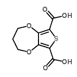 CAS#: 177364-98-6, 3,4-Dihydro-2H-Thieno[3,4-b][1,4]Dioxepine-6,8-Dicarboxylic Acid