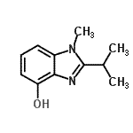 CAS#: 177478-08-9, 2-Isopropyl-1-Methyl-1H-Benzimidazol-4-Ol
