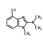 CAS#: 177478-28-3, 2-(Dimethylamino)-1-Methyl-1H-Benzimidazol-4-Ol