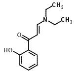 CAS 登录号：1776-33-6， (2E)-3-(二乙基氨基)-1-(2-羟基苯基)-2-丙烯-1-酮