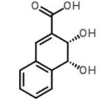 CAS 登录号：177602-81-2， (3S,4R)-3,4-二羟基-3,4-二氢-2-萘甲酸