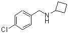 CAS 登录号：177721-97-0， N-(4-氯苄基)环丁胺