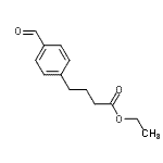 CAS 登录号：177736-20-8， 乙基4-(4-甲酰基苯基)丁酸酯