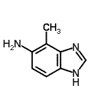 CAS#: 177843-30-0, 4-Methyl-1H-Benzimidazol-5-Amine