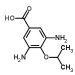 CAS#: 177960-36-0, 3,5-Diamino-4-Isopropoxy-Benzoic Acid