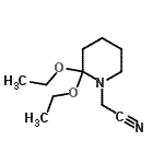 CAS#: 178306-99-5, (2,2-Diethoxy-1-Piperidinyl)Acetonitrile