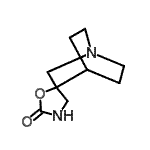 CAS#: 178419-45-9, 2'H-Spiro[4-Azabicyclo[2.2.2]Octane-2,5'-[1,3]Oxazolidin]-2'-One
