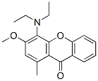 CAS 登录号：17854-58-9， 4-(二乙基氨基甲基)-3-甲氧基氧杂蒽-9-酮