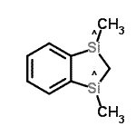 CAS 登录号：17864-73-2， 1,3-二甲基-1,3-二硅杂茚满