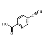 CAS#: 17880-57-8, 5-Ethynyl-2-Pyridinecarboxylic Acid