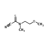 CAS#: 178811-55-7, 1-[(Cyanocarbonothioyl)(Methyl)Amino]-2-Methoxyethane