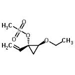 CAS#: 178899-57-5, (1R,2S)-2-Ethoxy-1-Vinylcyclopropyl Methanesulfonate