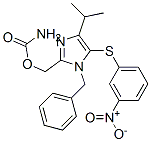 CAS#: 178979-37-8, [5-(3-Nitrophenyl)Sulfanyl-1-(Phenylmethyl)-4-Propan-2-Ylimidazol-2-Yl]Methyl Carbamate