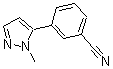 CAS#: 179055-95-9, 3-(1-Methyl-1H-Pyrazol-5-Yl)-Benzonitrile