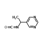 CAS#: 179322-40-8, 5-(1-Isocyanatoethyl)Pyrimidine
