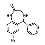 CAS#: 17972-72-4, 7-Bromo-5-Phenyl-1,3,4,5-Tetrahydro-2H-1,4-Benzodiazepin-2-One