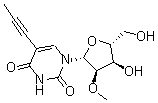 CAS 登录号：179817-95-9， 2'-O-甲基-5-(1-丙炔基)-尿苷