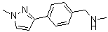 CAS#: 179873-47-3, N-Methyl-4-(1-Methyl-1H-Pyrazol-3-Yl)-Benzenemethanamine