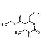 CAS 登录号：17994-57-9， 乙基4-乙基-6-甲基-2-氧代-1,2,3,4-四氢-5-嘧啶羧酸酯