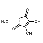 CAS#: 179990-31-9, 4-Hydroxy-5-Methyl-4-Cyclopentene-1,3-Dione Hydrate (1:1)