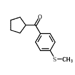 CAS 登录号：180048-75-3， 环戊基[4-(甲硫基)苯基]甲酮
