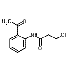 CAS#: 18014-78-3, N-(2-Acetylphenyl)-3-Chloropropanamide