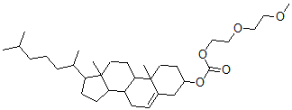 CAS 登录号：18016-42-7， 碳酸胆甾-5-烯-3beta-基 2-(2-甲氧基乙氧基)乙基酯